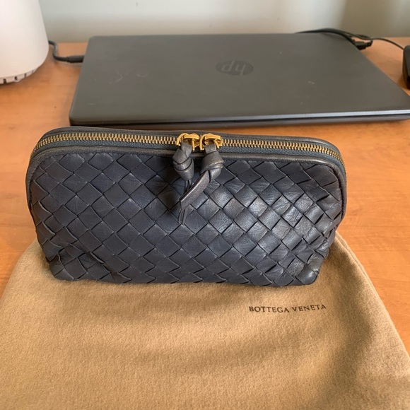 Bottega Veneta Handbags - Bottega Veneta Braided Nappa leather Cosmetic Pouch